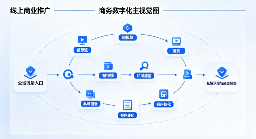 阿荣旗线上商业推广怎么做？全域流量闭环搭建与低成本转化实战指南